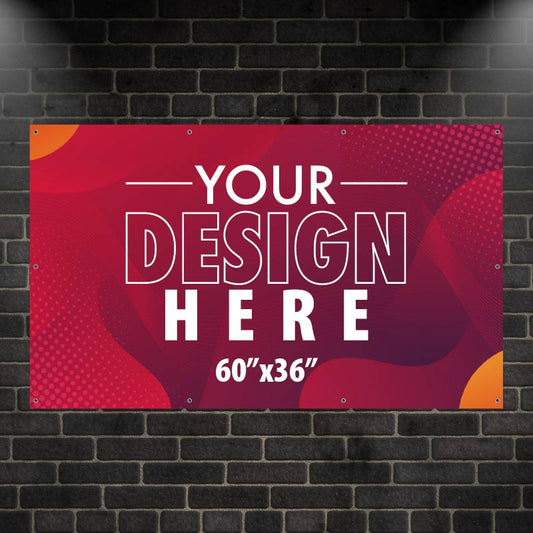 60"x36" 13oz Banner with Grommets AG Graphics Online Store