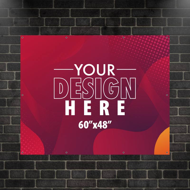 60"x48" 13oz Banner with Grommets AG Graphics Online Store