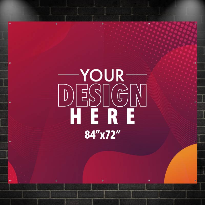 84"x72" 13oz Banner with Grommets AG Graphics Online Store