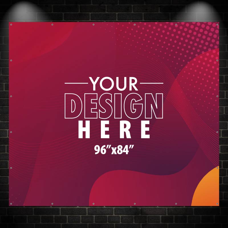 96"x84" 13oz Banner with Grommets AG Graphics Online Store