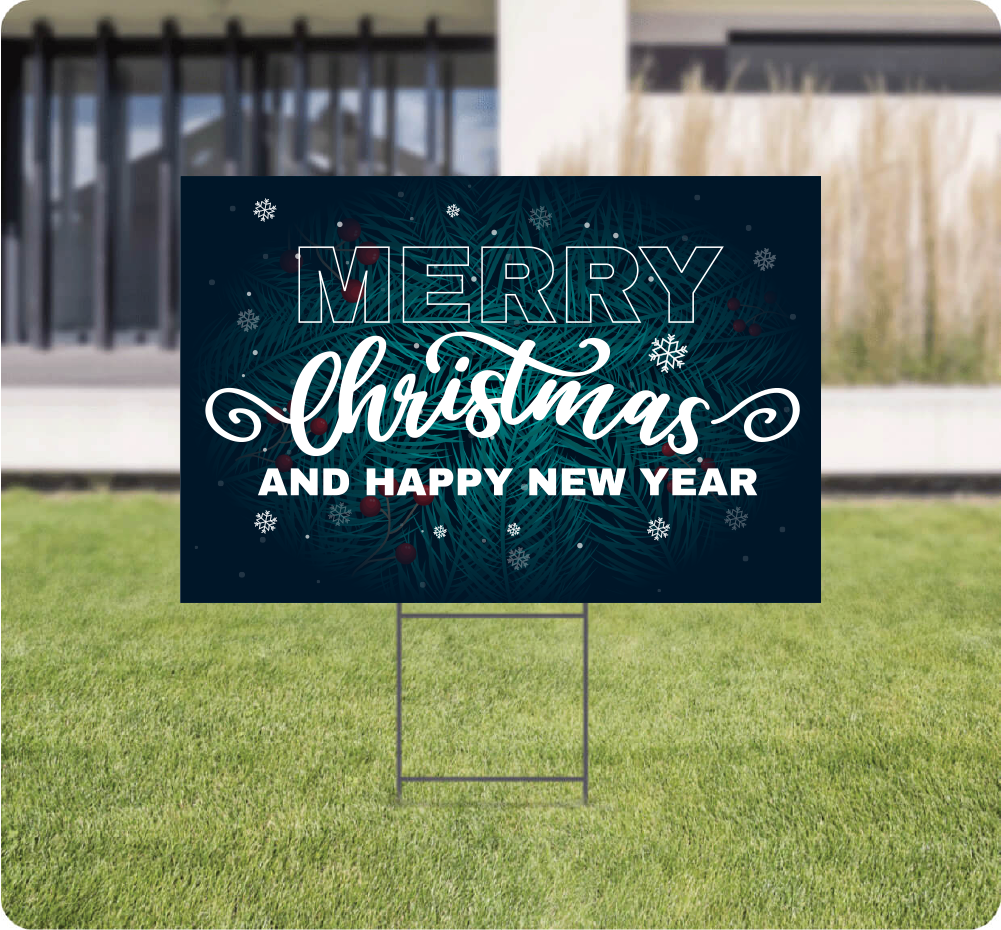 Christmas Lawn Signs AskGuy Design to print