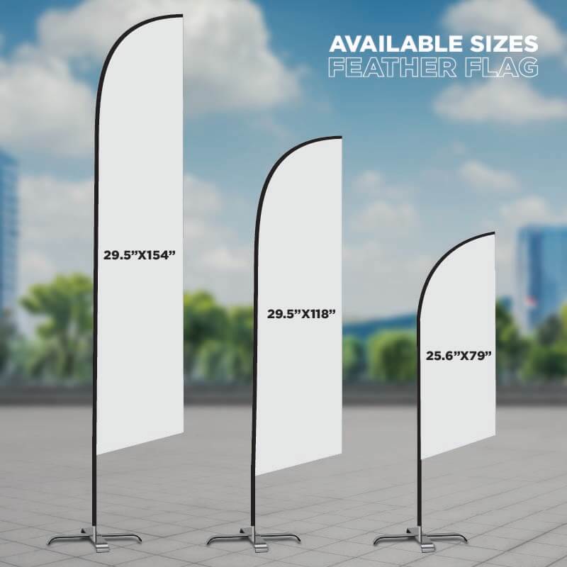 Feather Flag 13' AskGuy Design to print