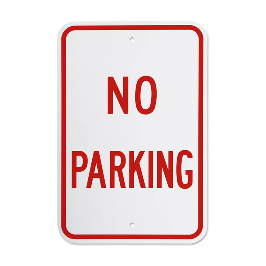 PARKING SIGNS 12" x 18" AG Graphics Online Store