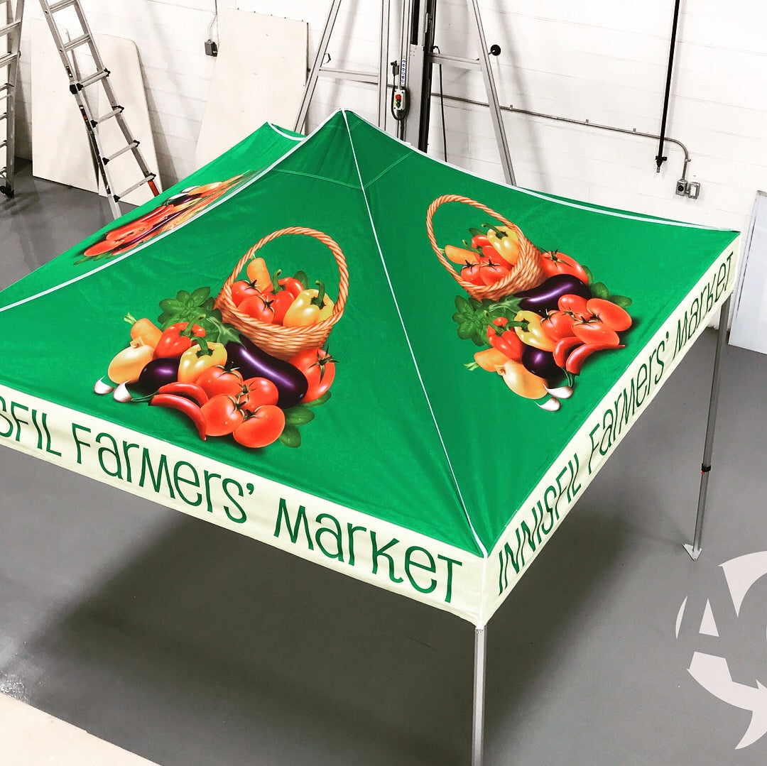 Custom Tents 10X10 AskGuy Design to print