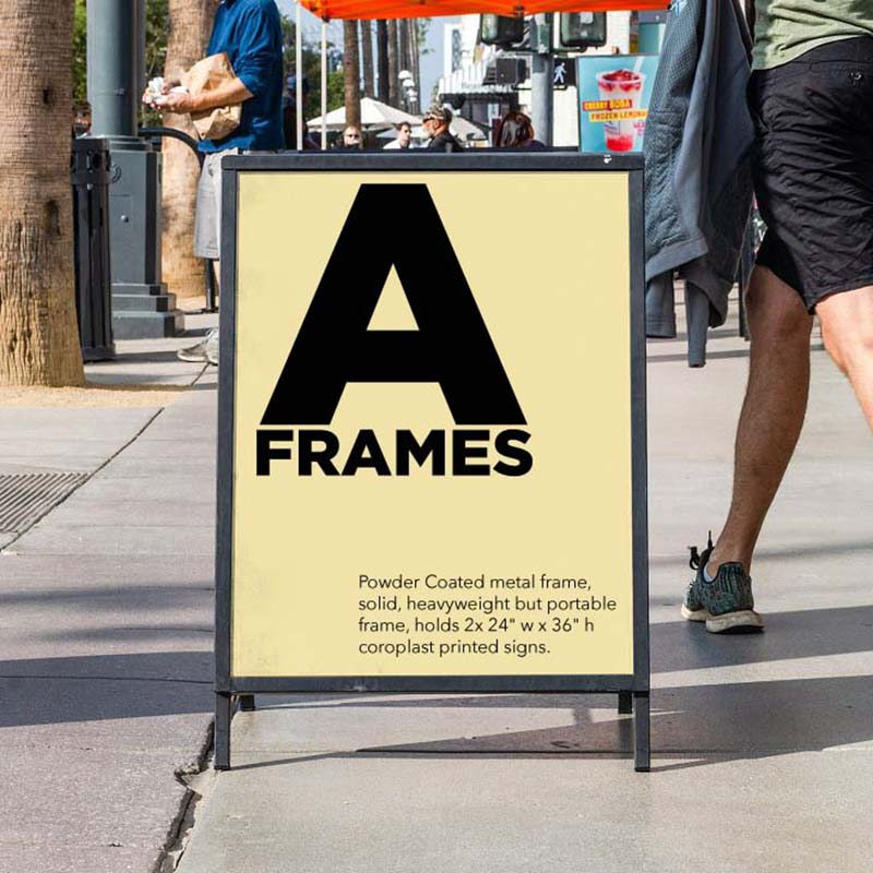 A-Frame Signs, promotional sign
