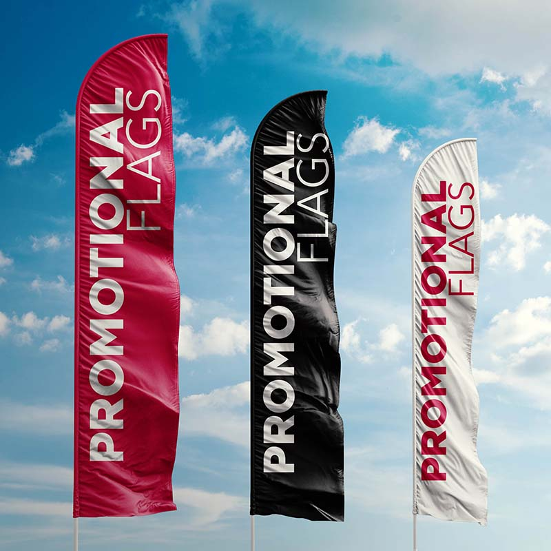 Promotional flags for your events and branding