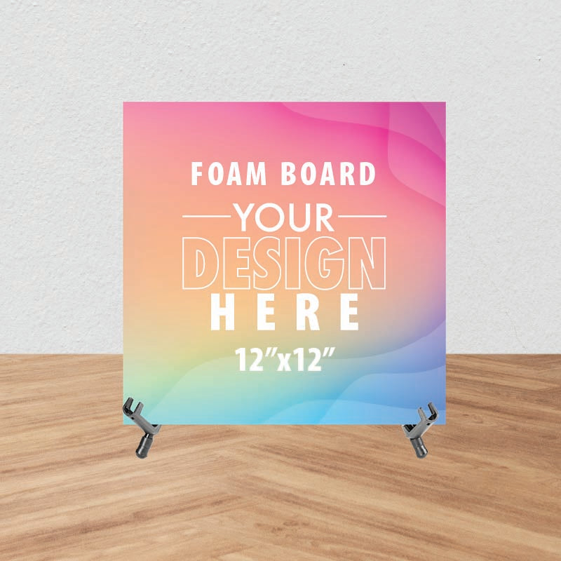 12"x12 Foam Board AG Graphics Online Store