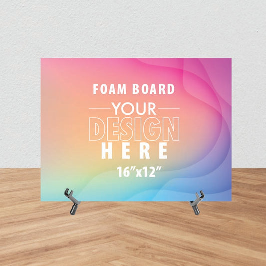 16"x12" Foam Board AG Graphics Online Store