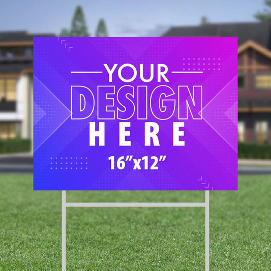 16"x12" Lawn Sign AG Graphics Online Store