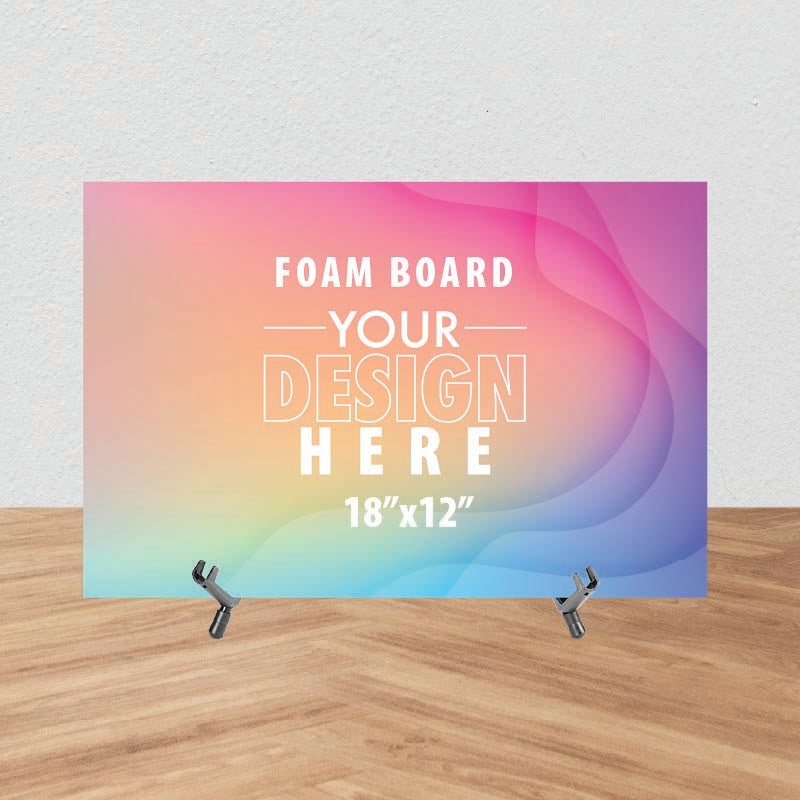 18"x12" Foam Board AG Graphics Online Store