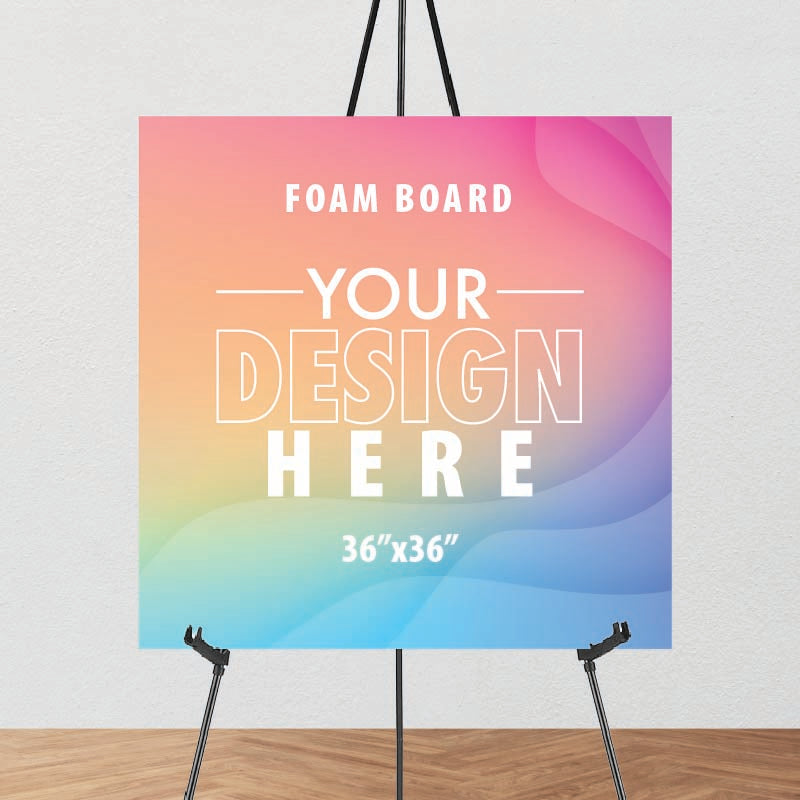 36"x36" Foam Board AG Graphics Online Store