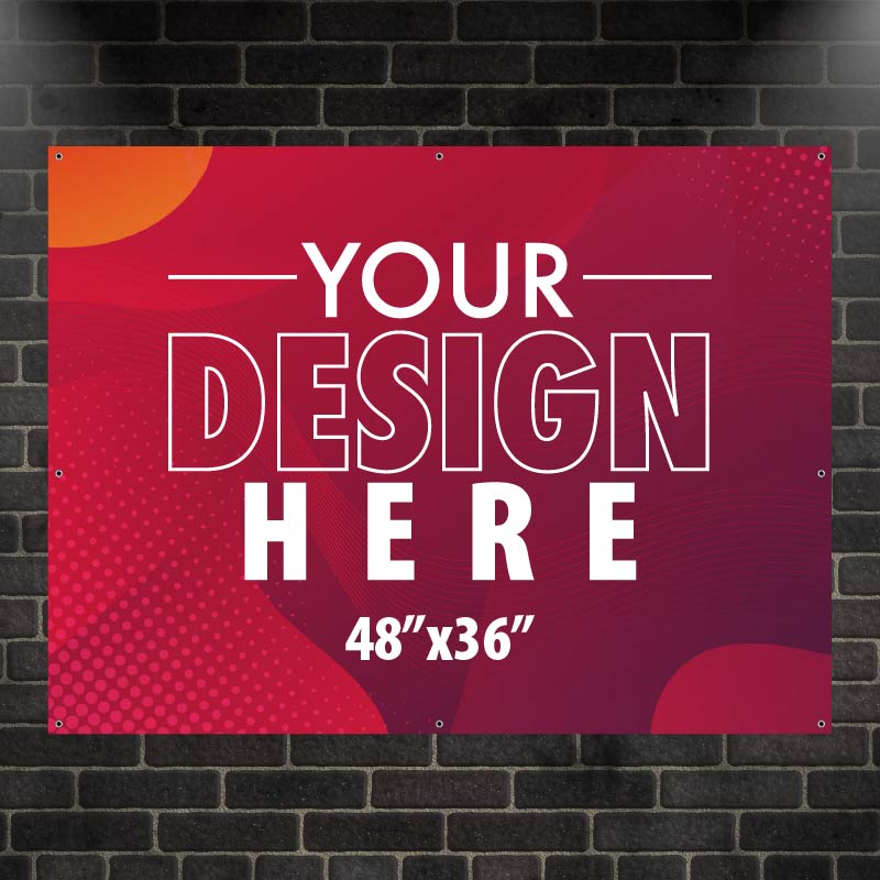 48"x36" 13oz Banner with Grommets AG Graphics Online Store