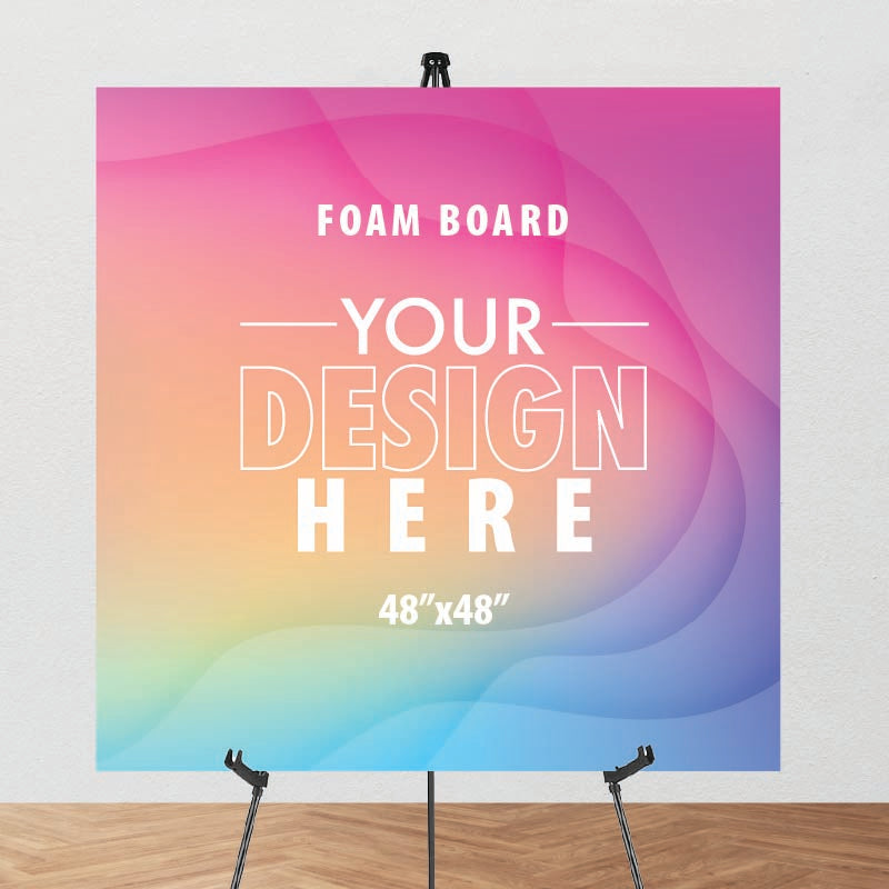 48"x48" Foam Board AG Graphics Online Store