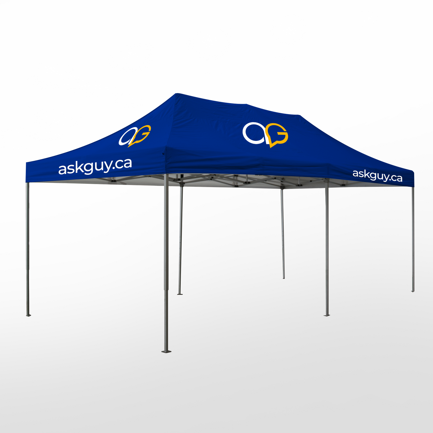 Custom printed tents 10X20 ft AG Graphics Online Store