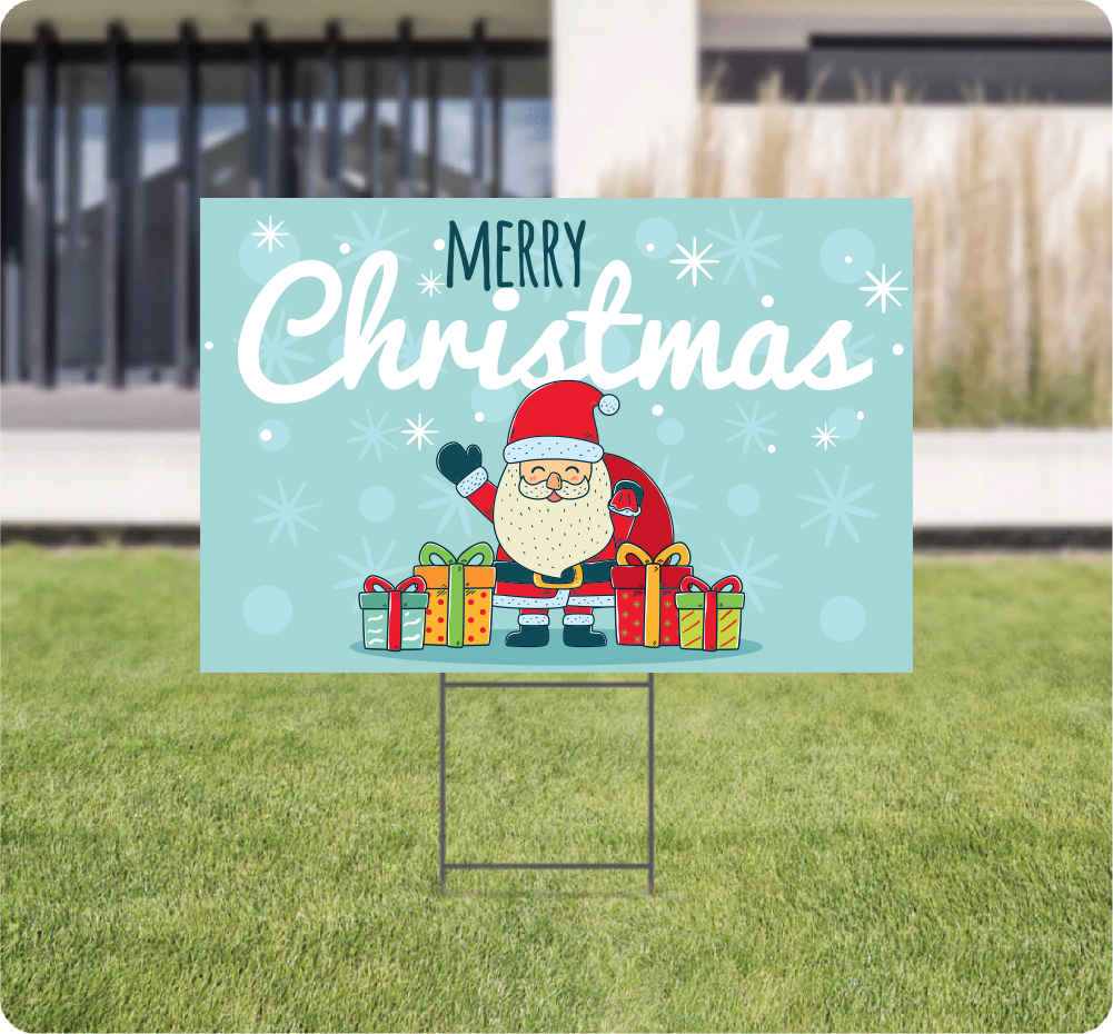 Christmas Lawn Signs AskGuy Design to print