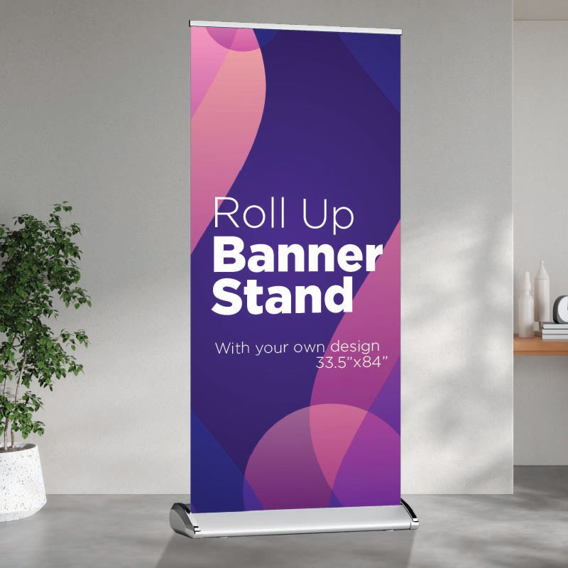 Rollup Banner Stand AskGuy Design to print