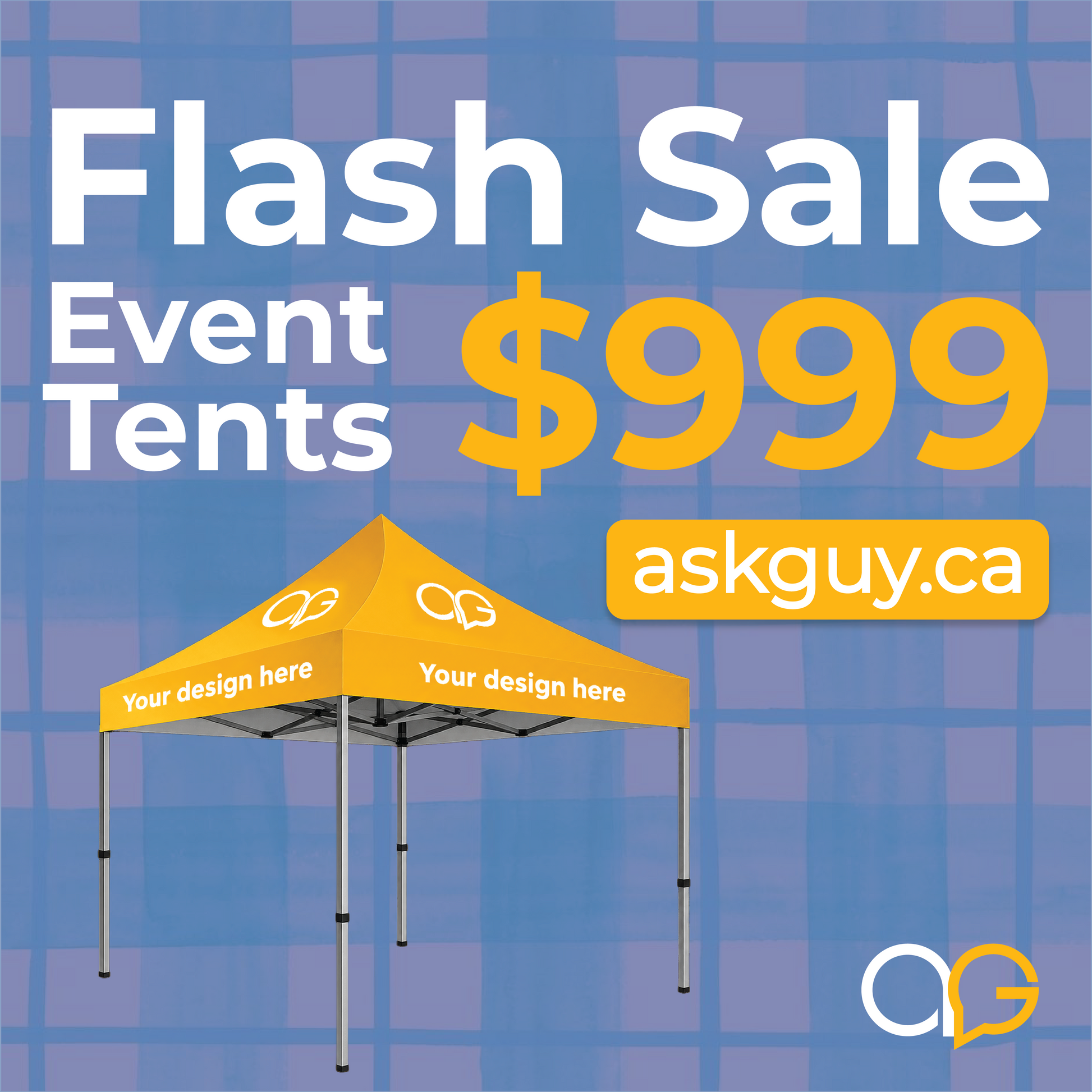 Tents 10X10 SALE AskGuy Design to print