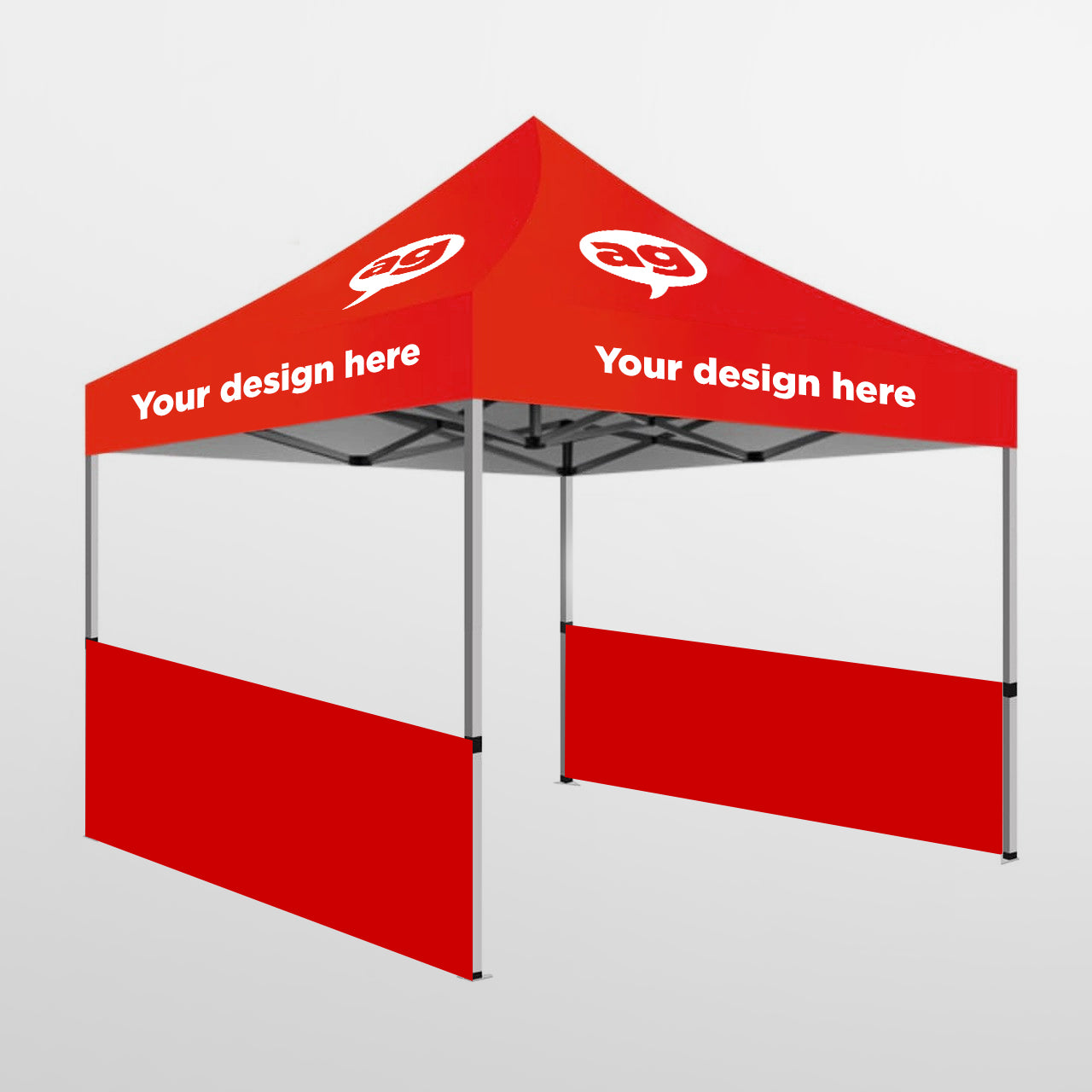 Custom Tents 10X10 AskGuy Design to print