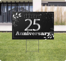 Load image into Gallery viewer, Anniversary Lawn Signs AskGuy Design to print
