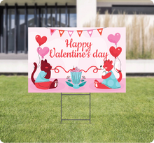 Load image into Gallery viewer, Valentine&#39;s Day Lawn Signs AskGuy Design to print
