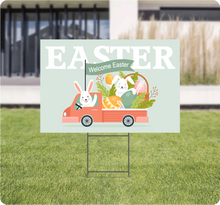 Load image into Gallery viewer, Easter lawnsigns 24x16 AskGuy Design to print

