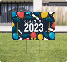 Load image into Gallery viewer, Graduation Lawn Signs AskGuy Design to print

