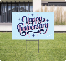 Load image into Gallery viewer, Anniversary Lawn Signs AskGuy Design to print
