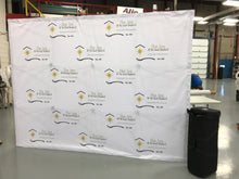 Load image into Gallery viewer, Step and Repeat back-wall AskGuy Design to print
