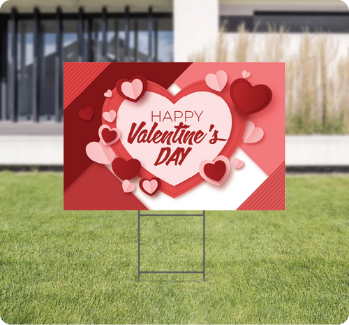 Valentine's Day Lawn Signs AskGuy Design to print